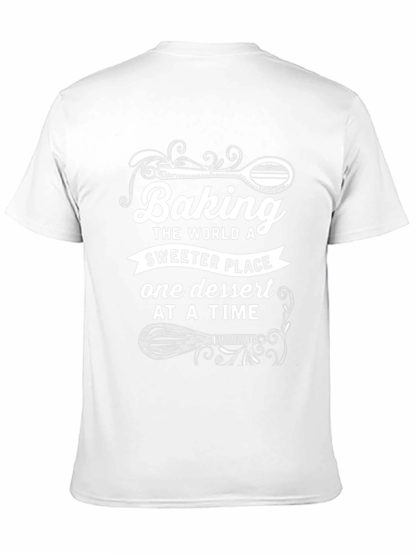Baking Makes The World Sweeter Graphic T-Shirt