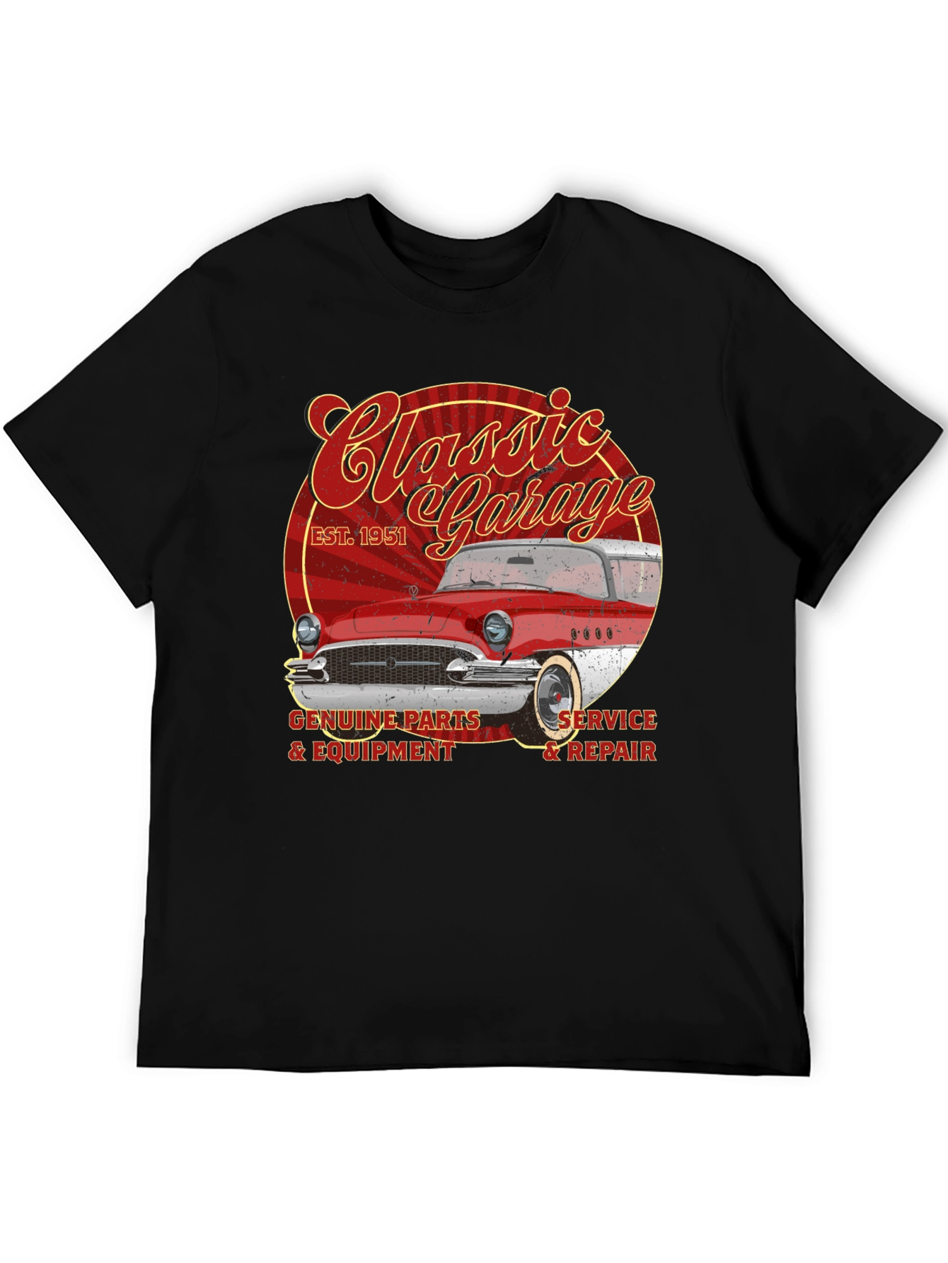 Classic Garage T-Shirt - Est. 1951 Retro Car Design