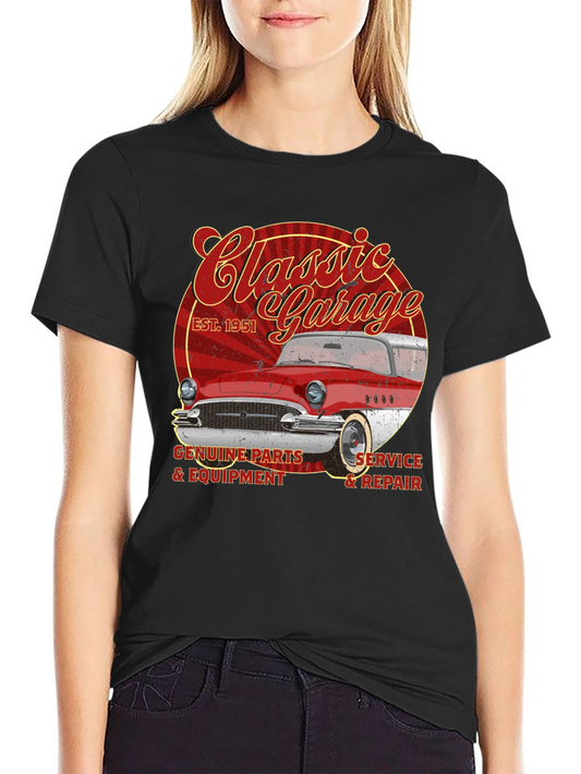 Classic Garage T-Shirt - Est. 1951 Retro Car Design