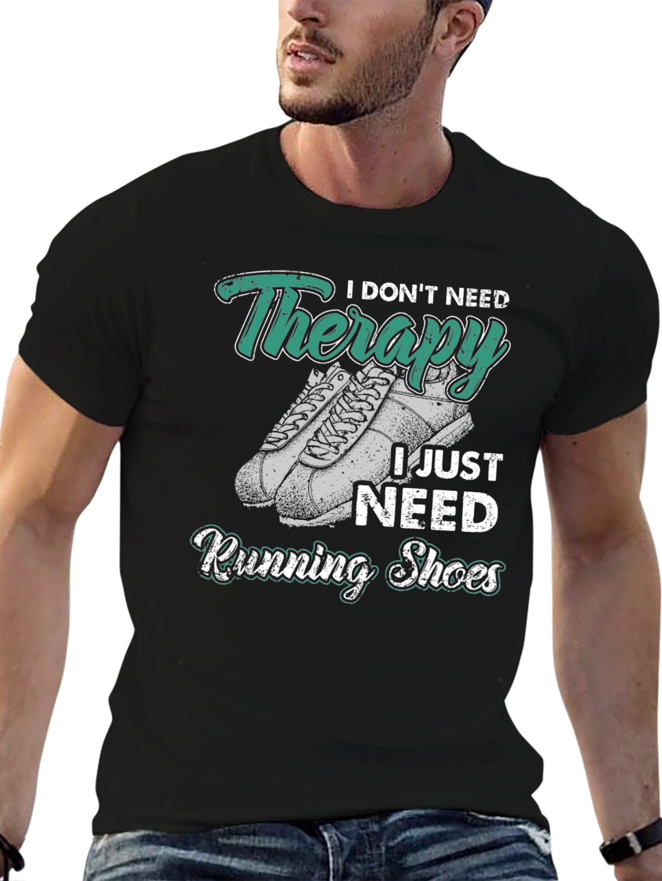 Therapy Running Shoes Graphic Tee