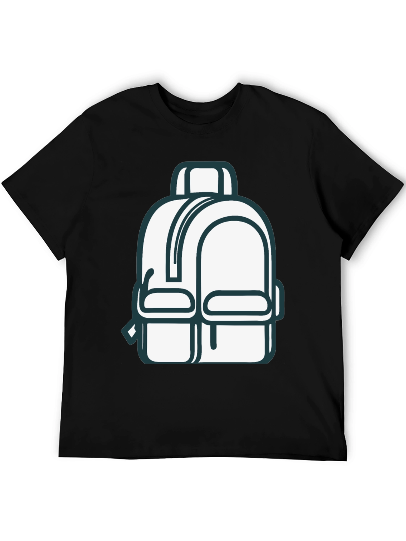 Backpack Graphic Tee - Casual Comfort