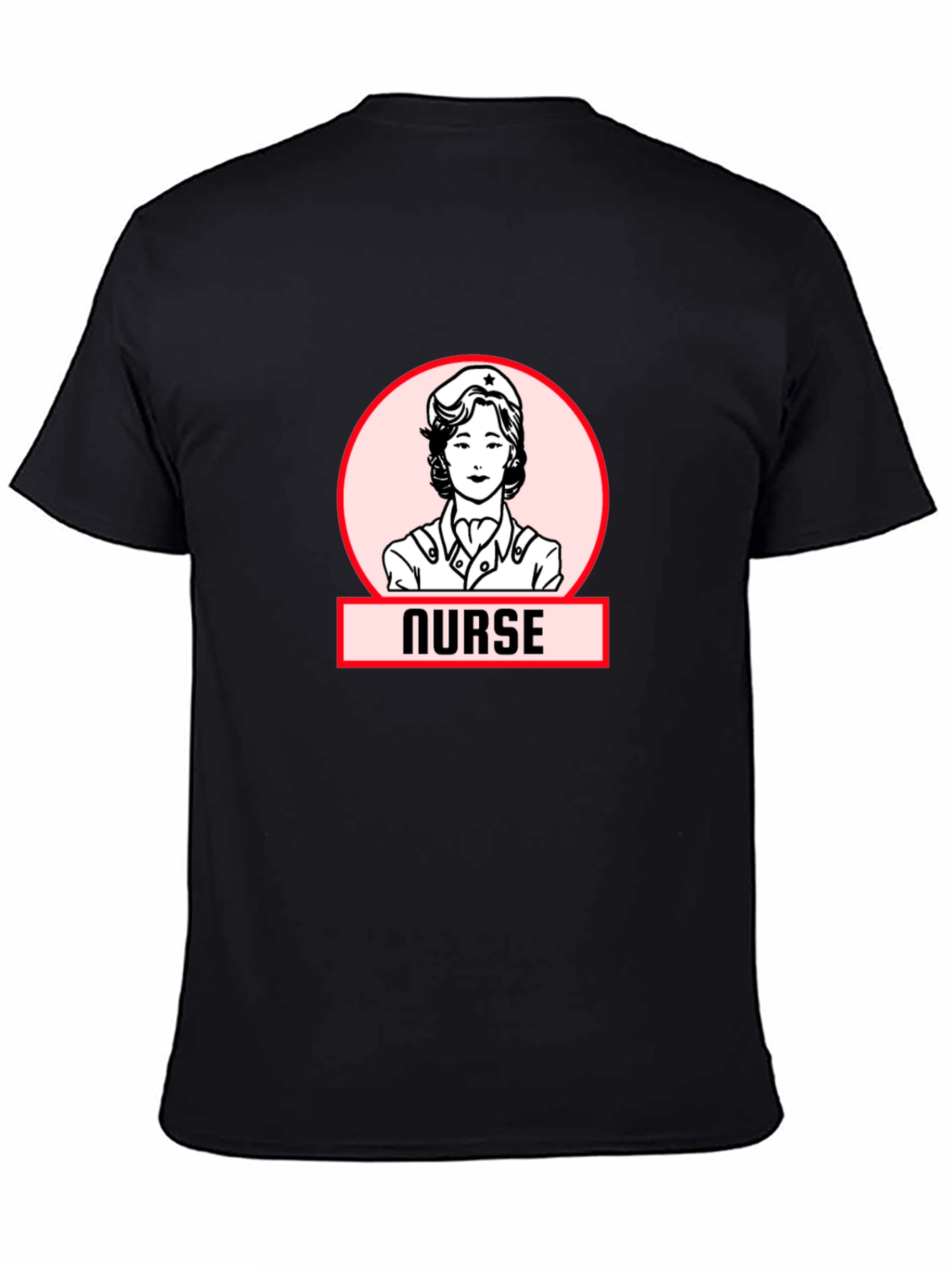 Retro Nurse Graphic T-Shirt - Classic Style