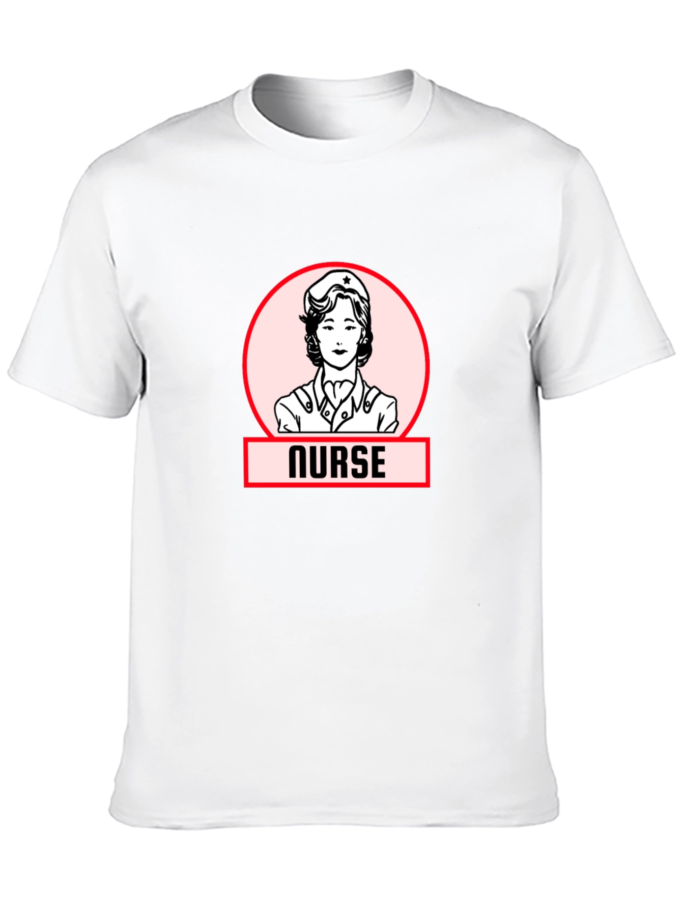 Retro Nurse Graphic T-Shirt - Classic Style