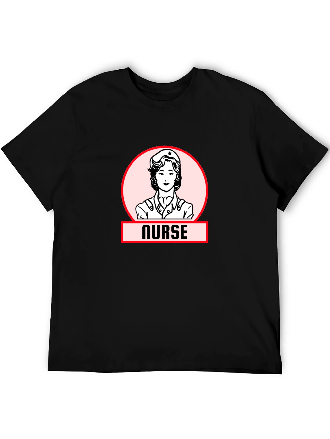 Retro Nurse Graphic T-Shirt - Classic Style