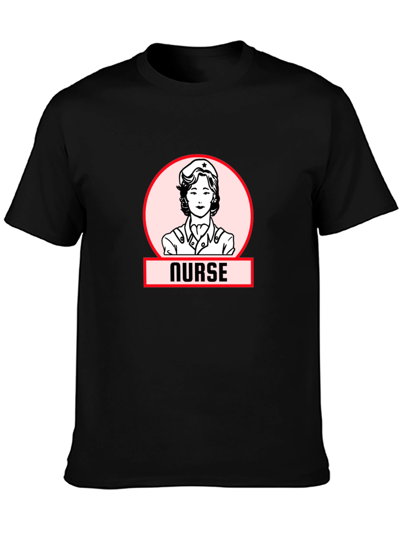 Retro Nurse Graphic T-Shirt - Classic Style