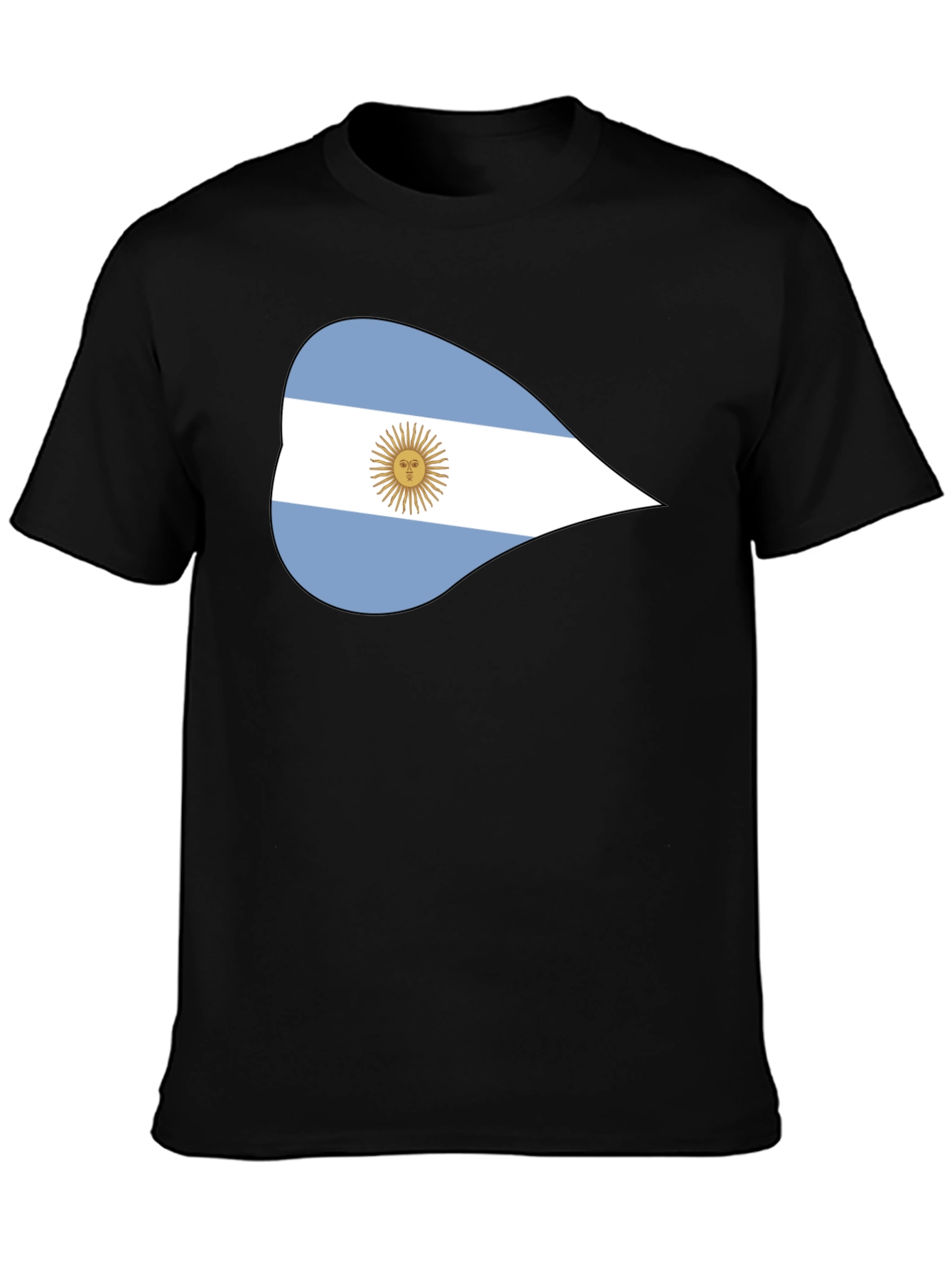 Argentina Flag Graphic Tee