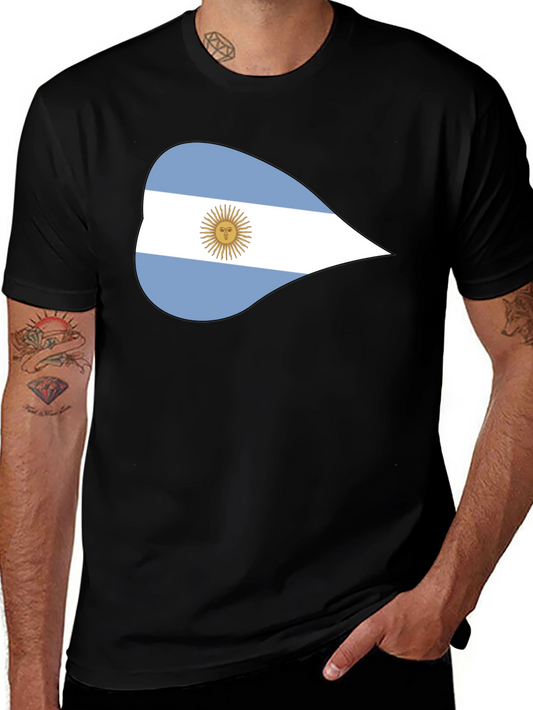 Argentina Flag Graphic Tee