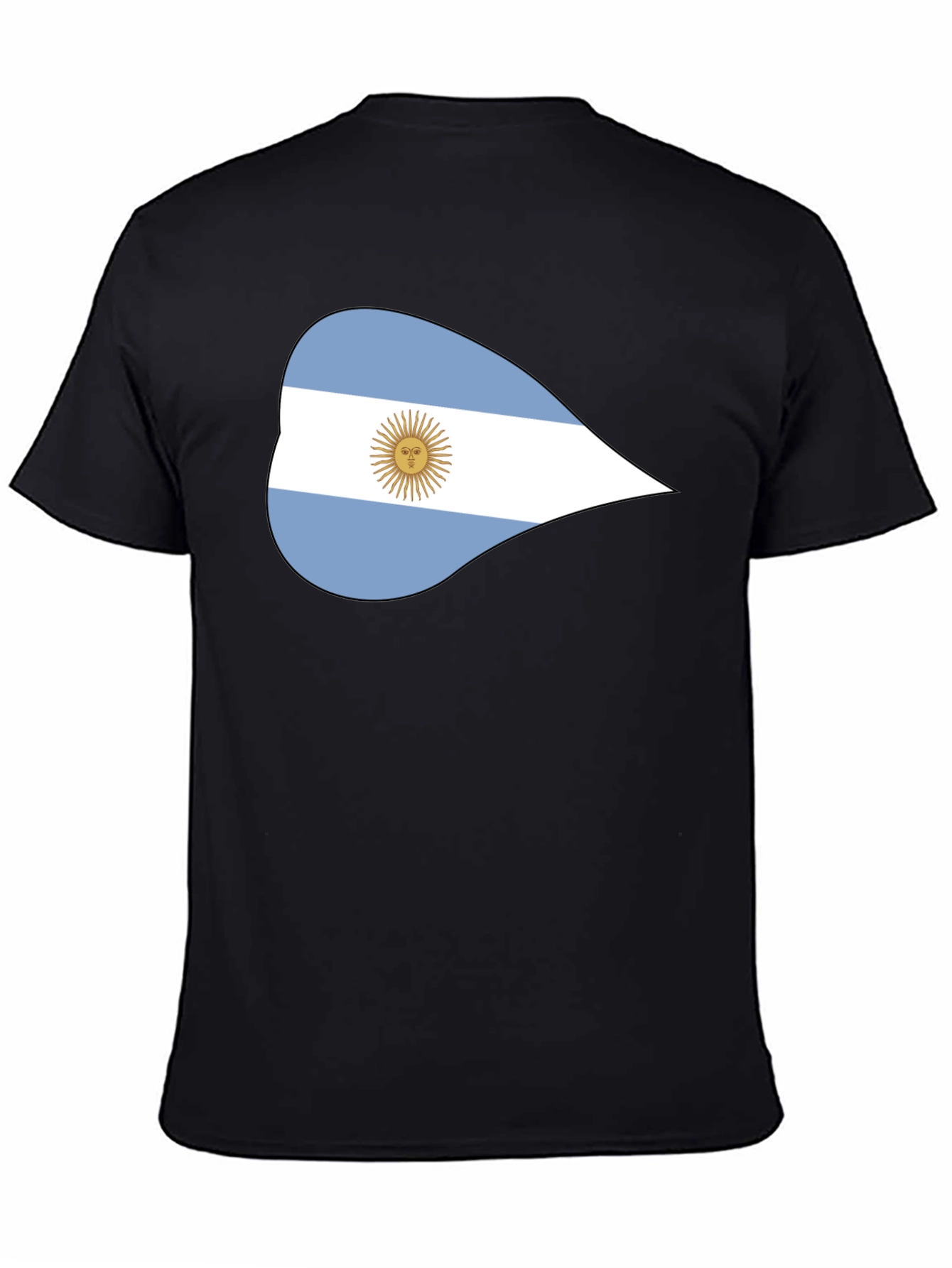 Argentina Flag Graphic Tee