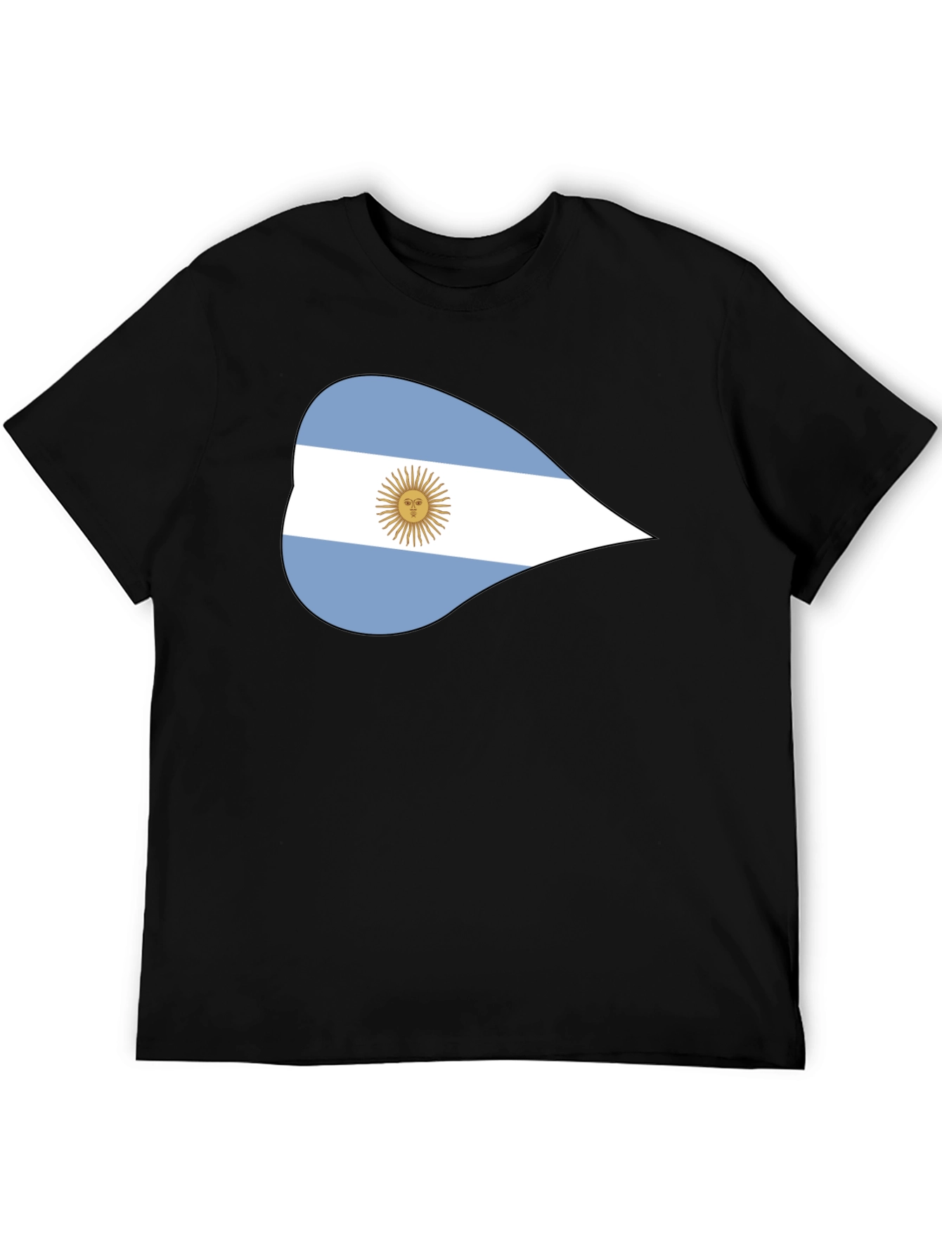 Argentina Flag Graphic Tee
