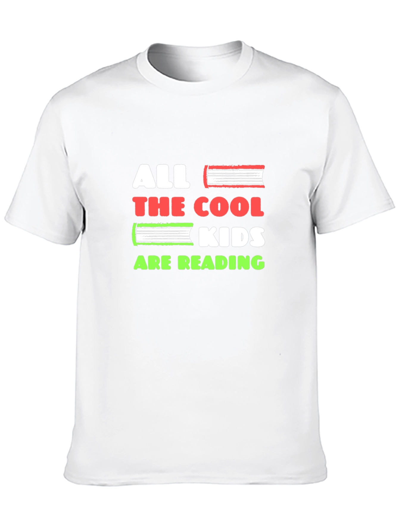 Cool Kids Reading Graphic T-Shirt