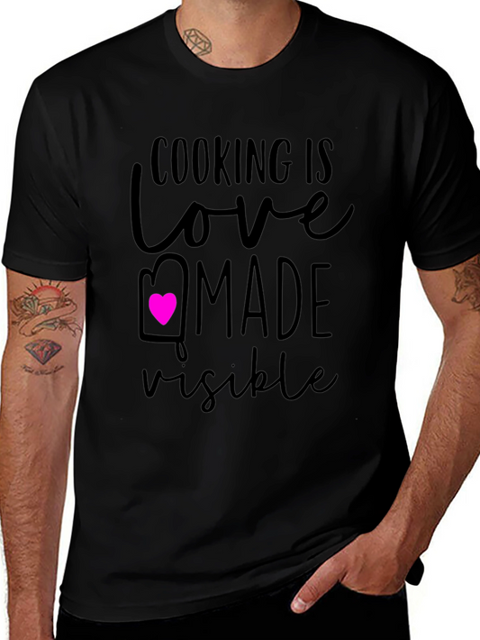 Cooking is Love T-Shirt - Chef Gift
