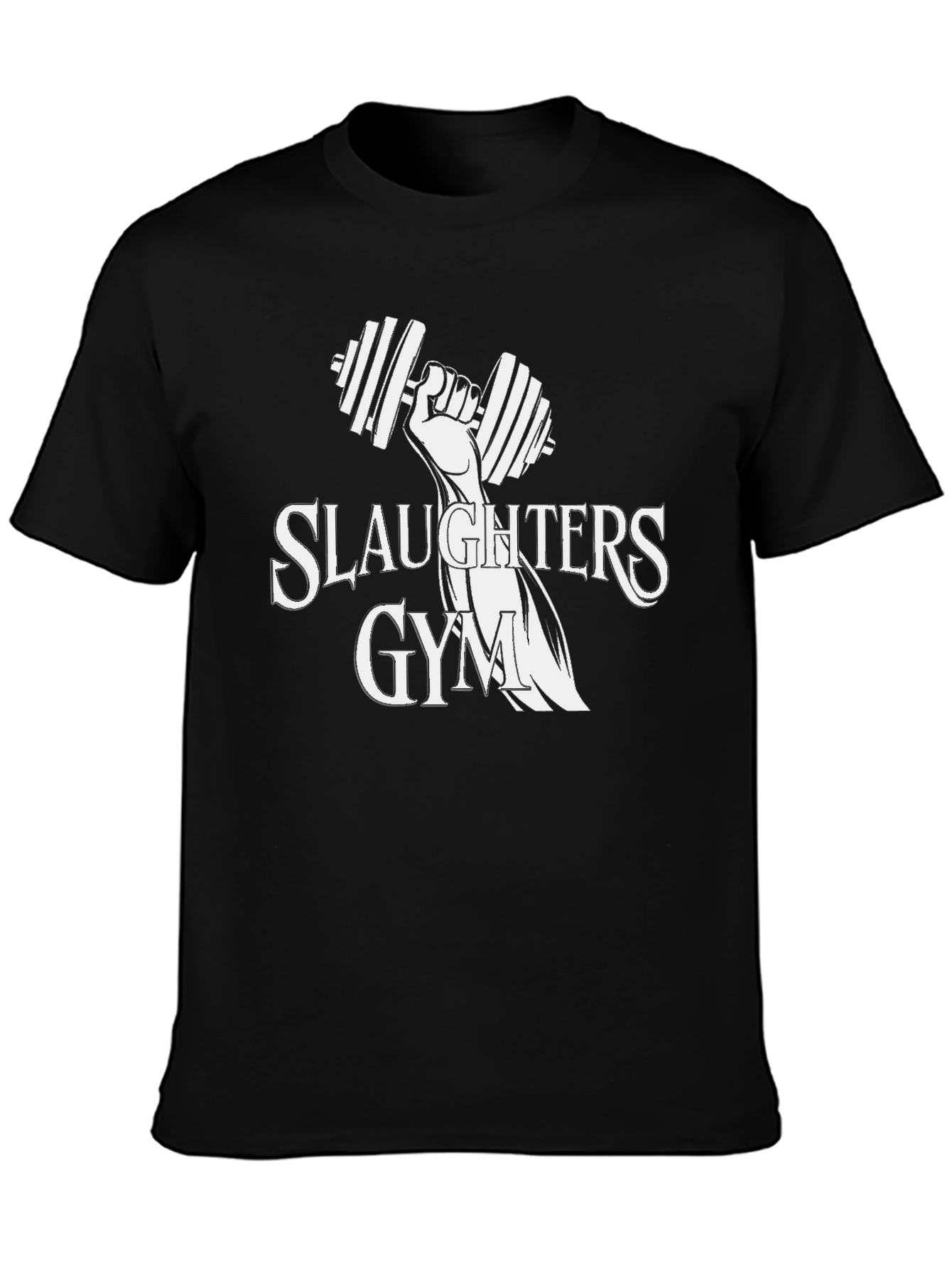 Slaughters Gym Black Graphic Tee