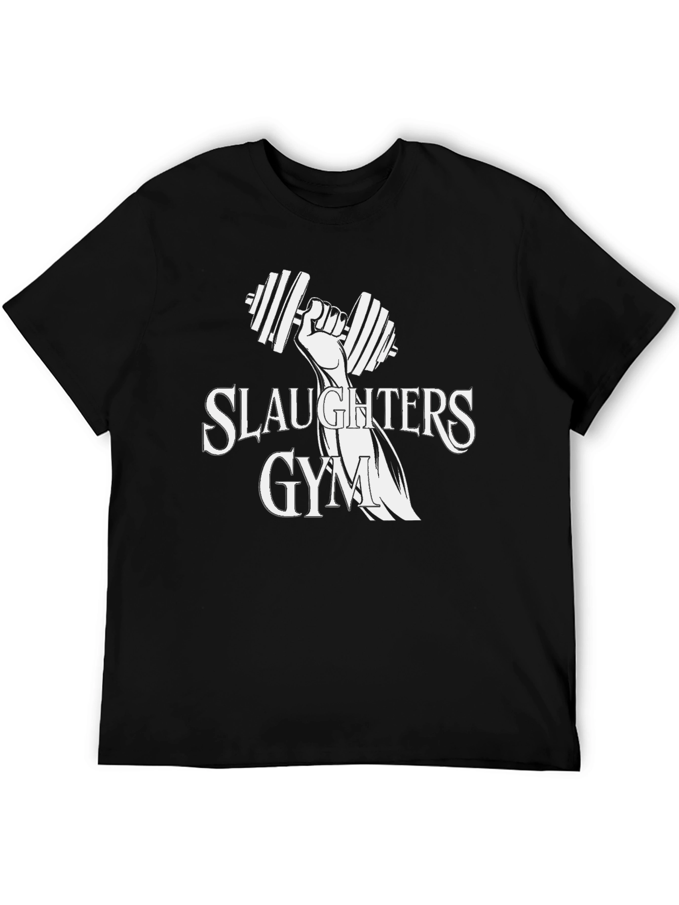 Slaughters Gym Black Graphic Tee