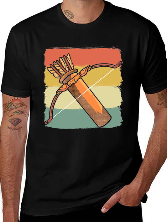 Retro Archer T-Shirt - Vintage Archery Design