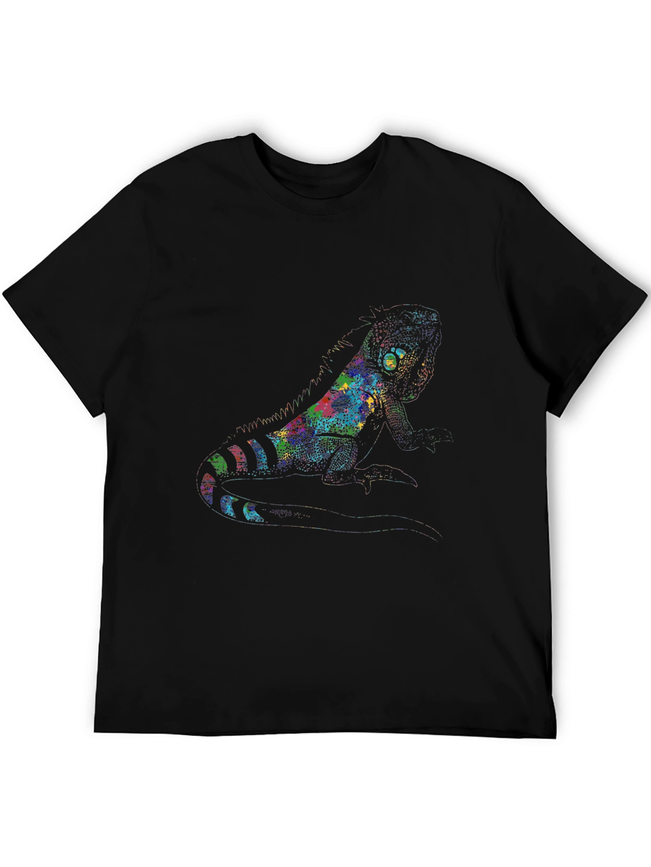 Colorful Lizard Graphic Tee