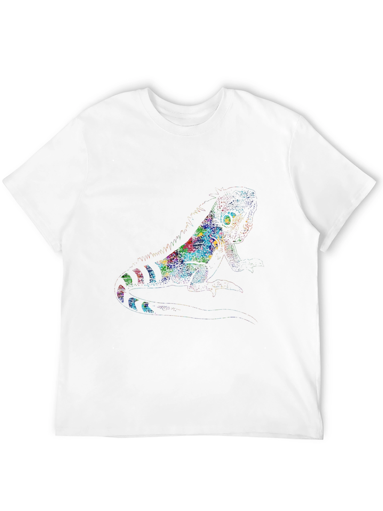 Colorful Lizard Graphic Tee