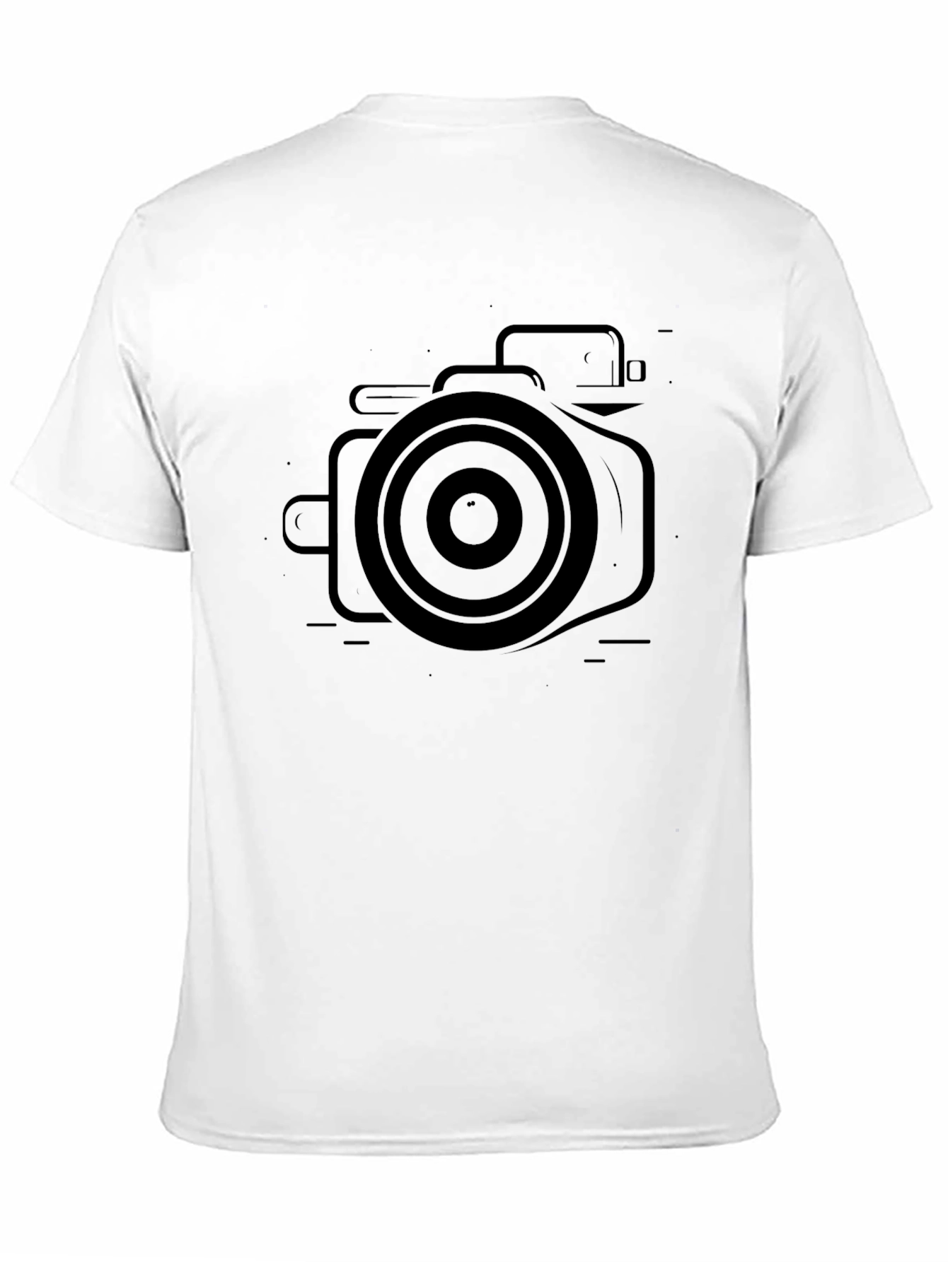 Camera Graphic Black T-Shirt