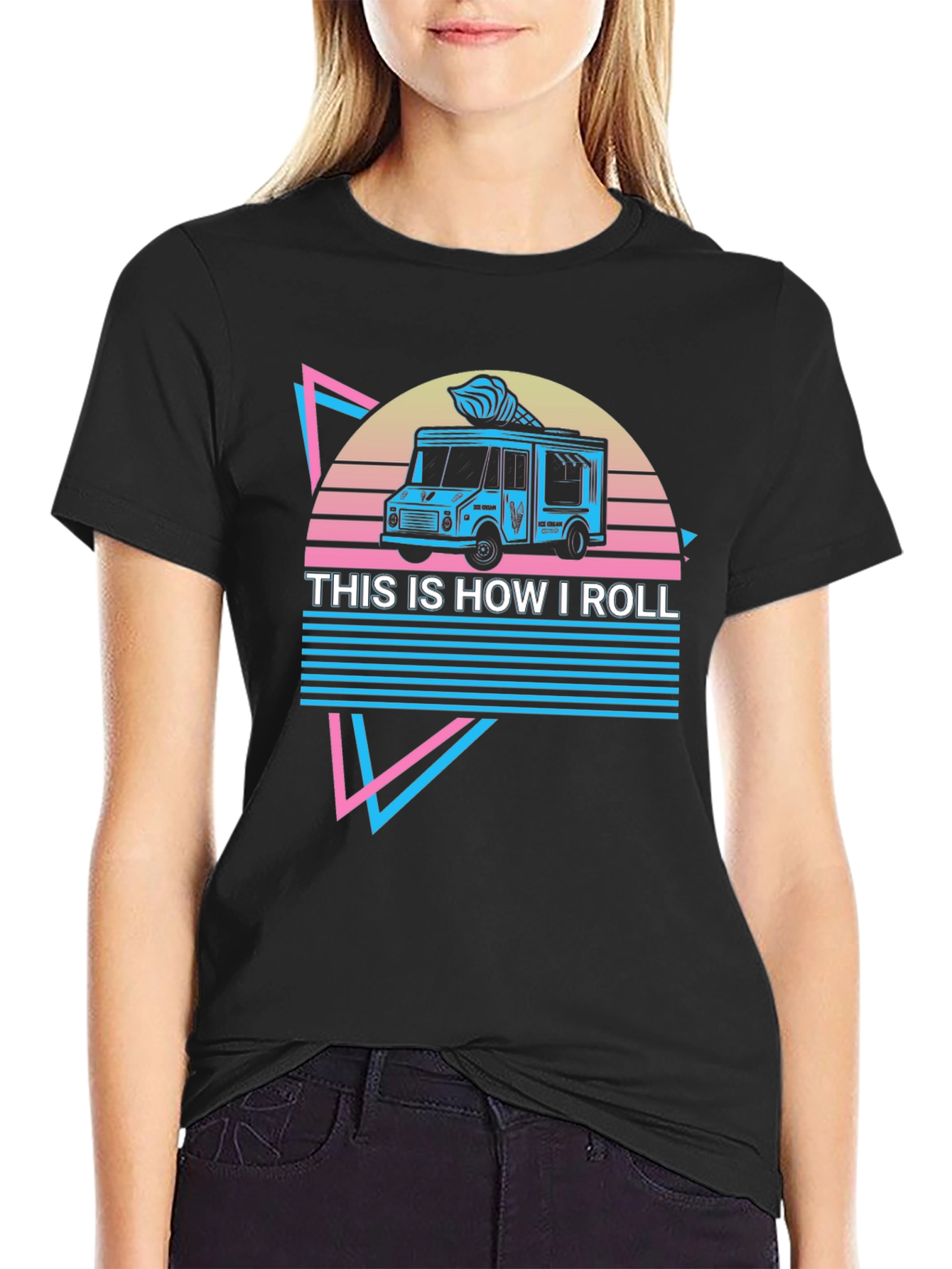 Retro Ice Cream Truck T-Shirt