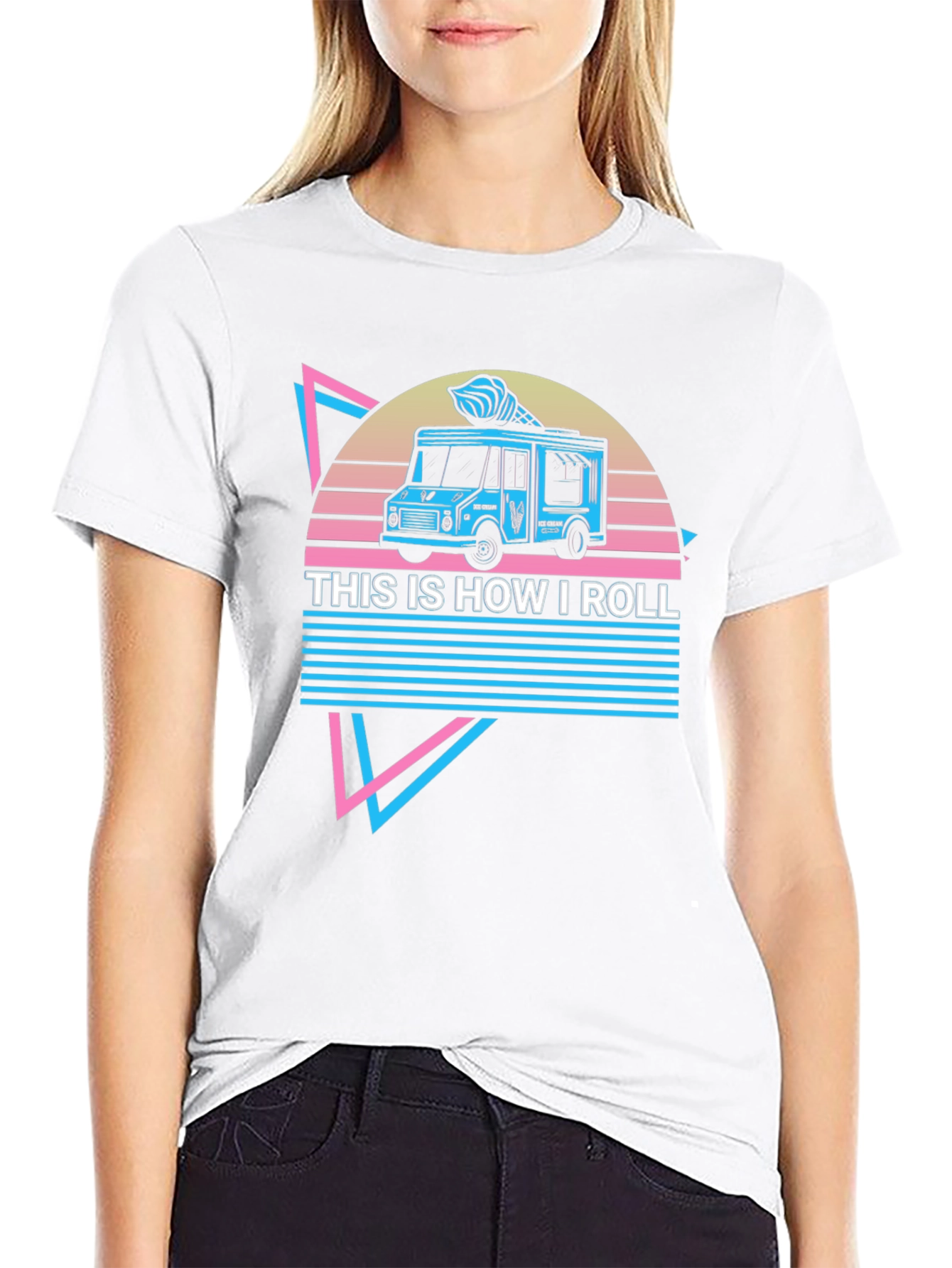 Retro Ice Cream Truck T-Shirt