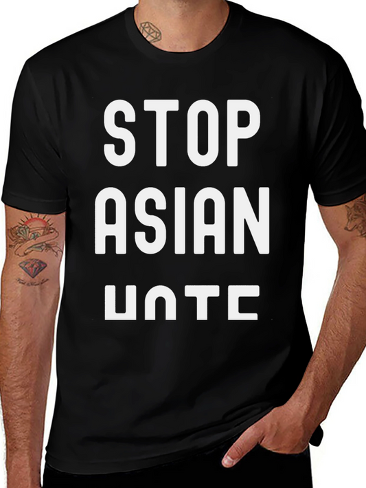 Stop Asian Hate T-Shirt - Black