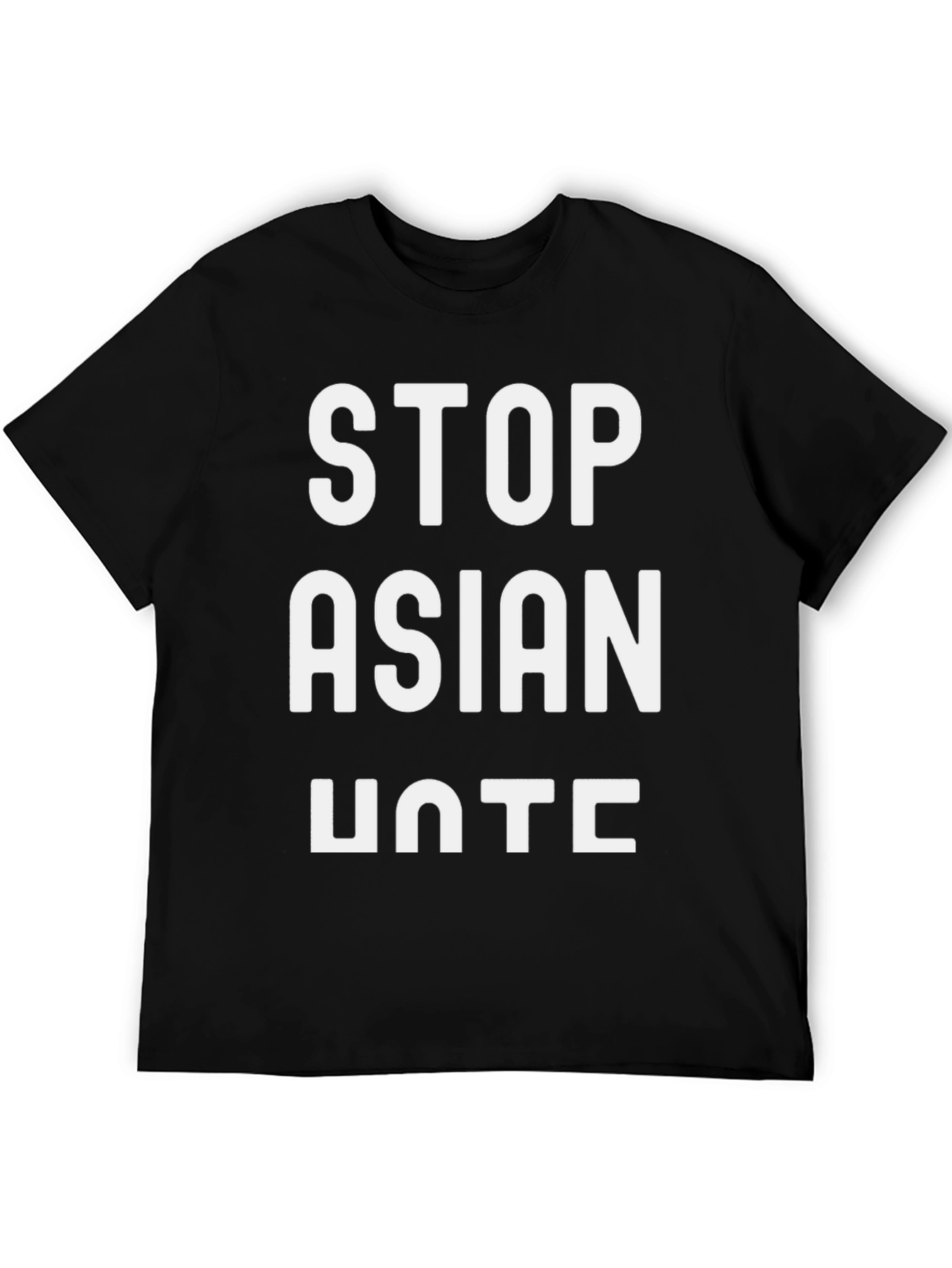 Stop Asian Hate T-Shirt - Black
