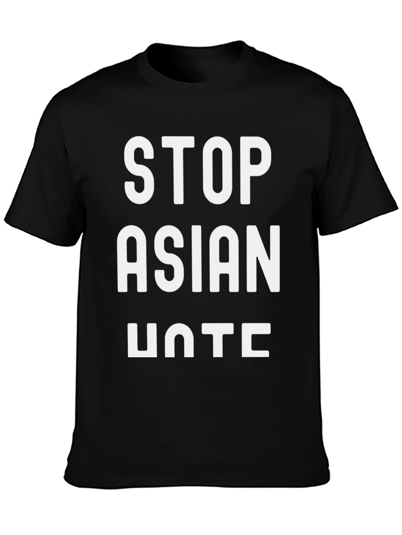 Stop Asian Hate T-Shirt - Black