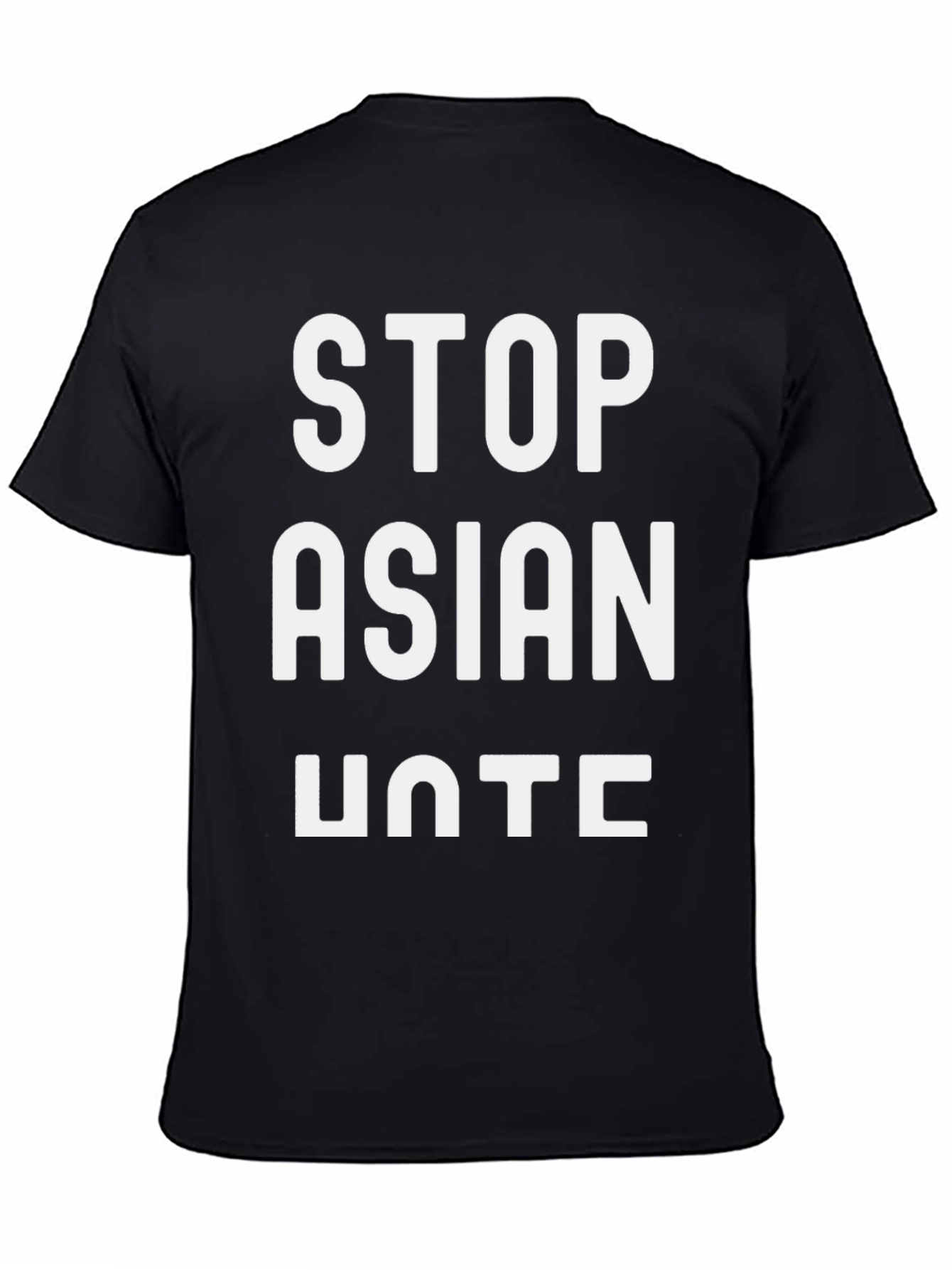Stop Asian Hate T-Shirt - Black