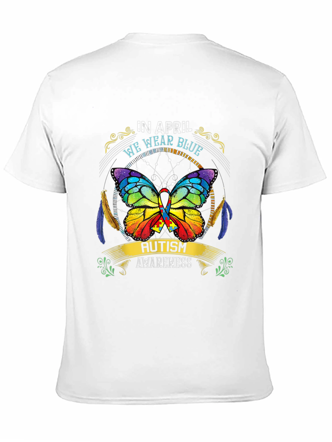 Autism Awareness Butterfly T-Shirt