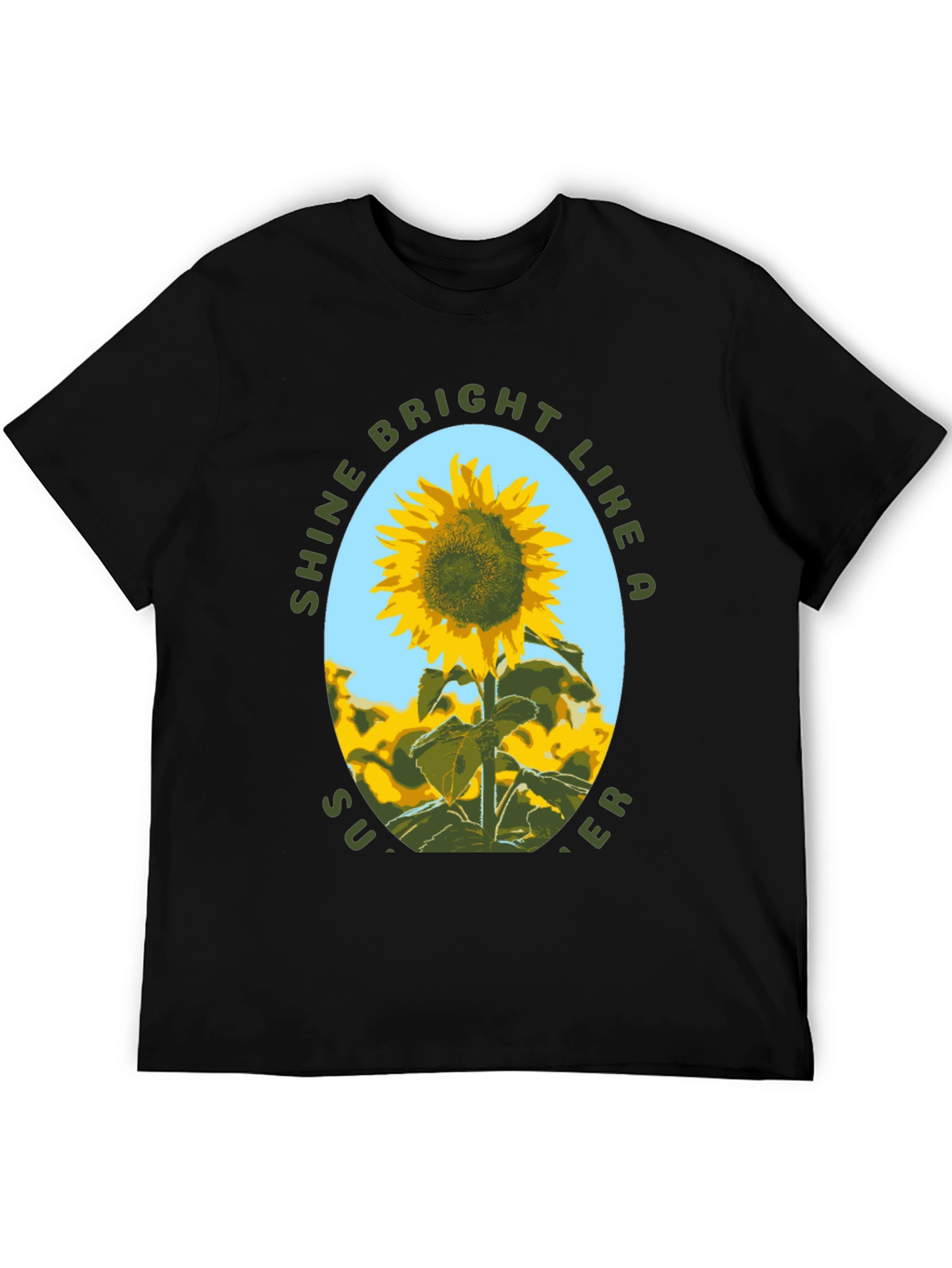 Sunflower Shine Bright Graphic T-Shirt