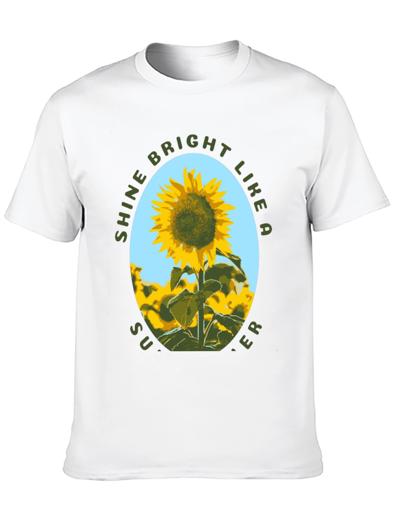 Sunflower Shine Bright Graphic T-Shirt