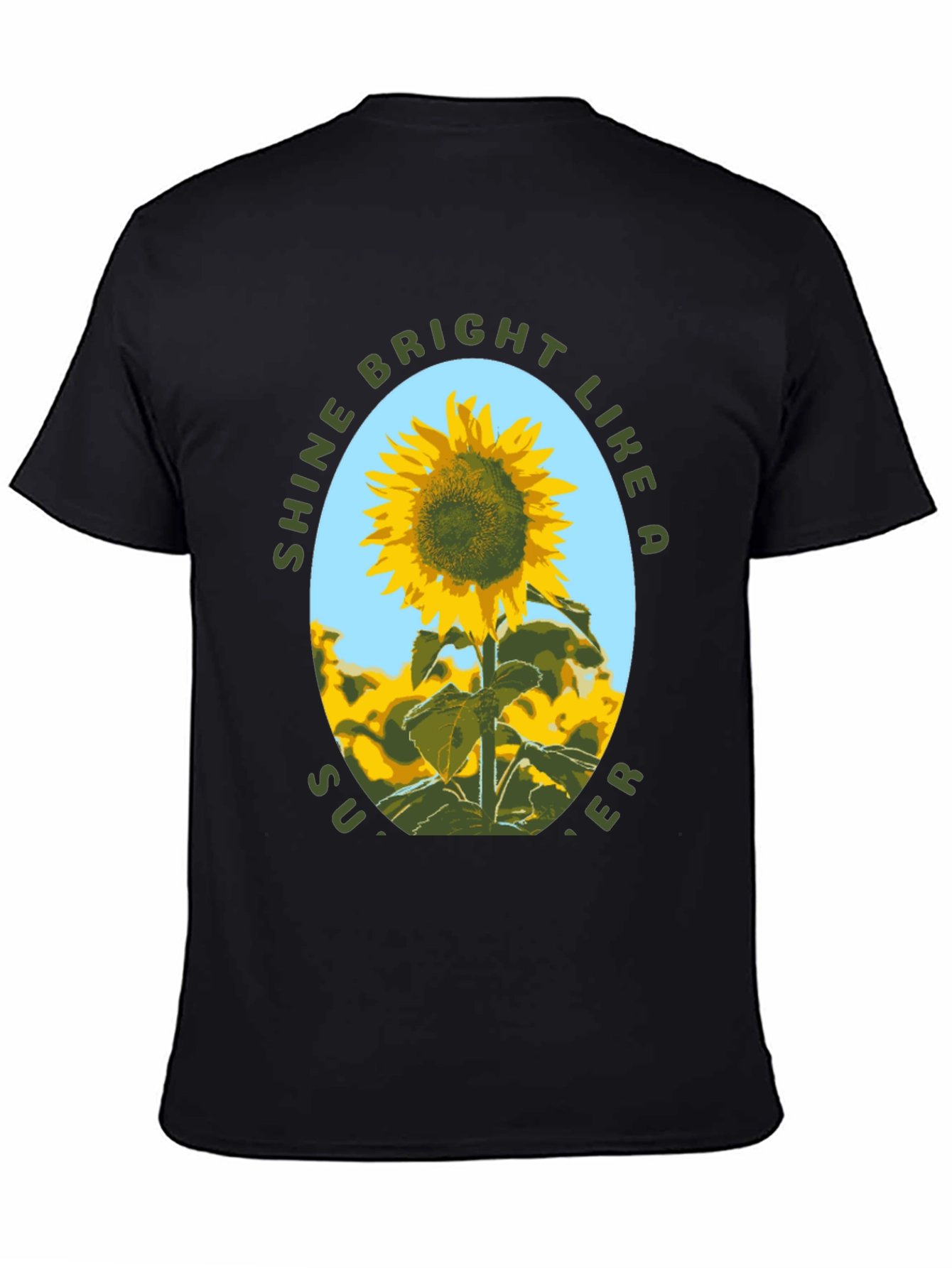Sunflower Shine Bright Graphic T-Shirt