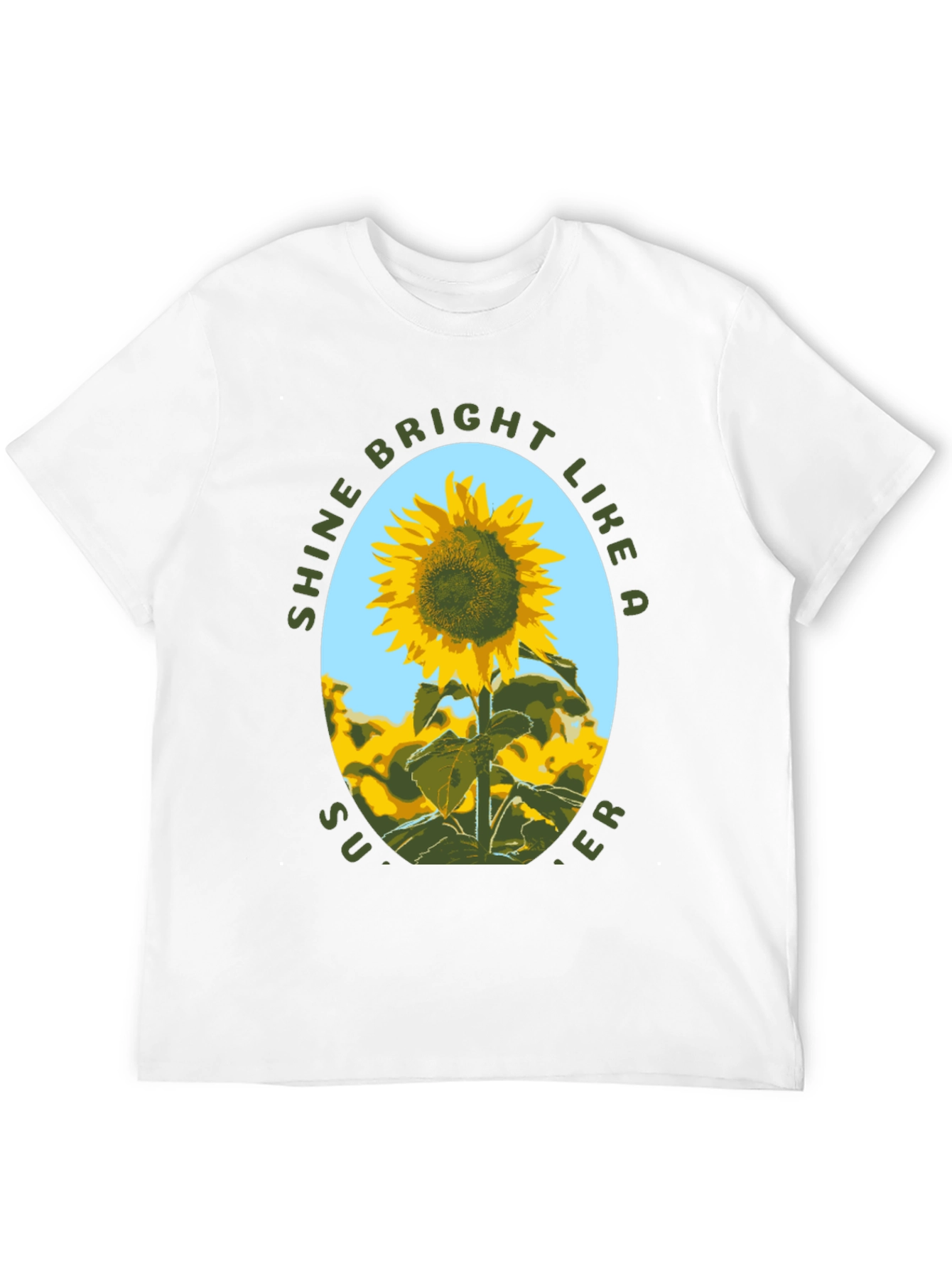 Sunflower Shine Bright Graphic T-Shirt