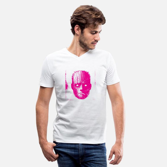Sad Weird Face Pink