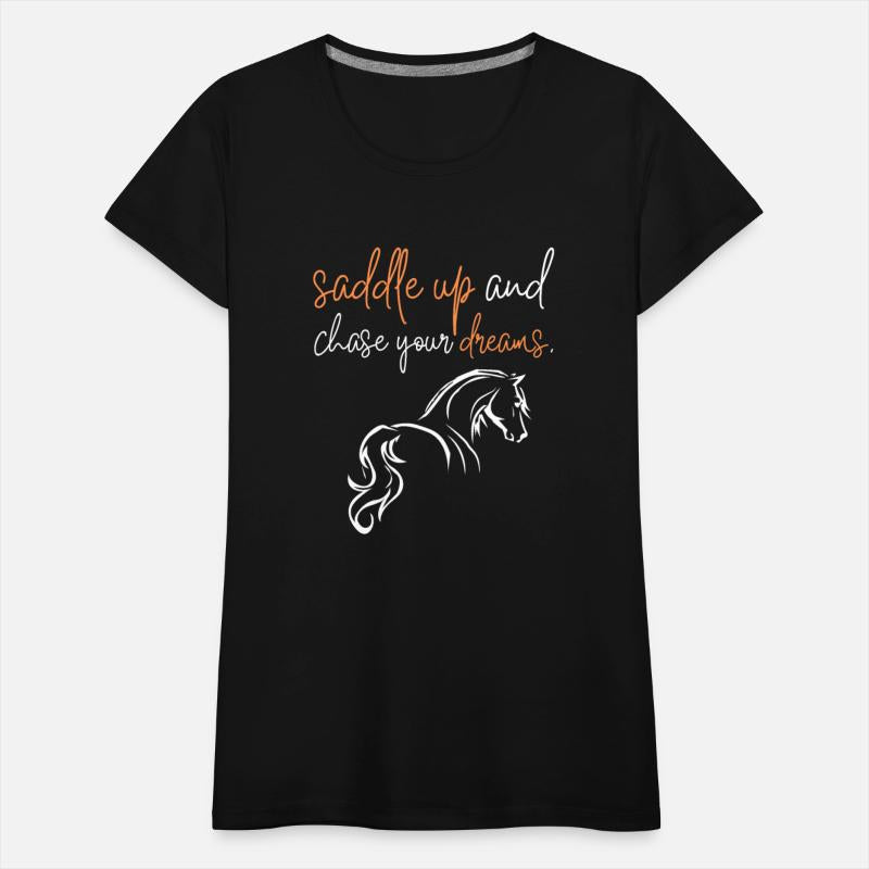 Saddle up and chase your Dreams, Cute Horseriding