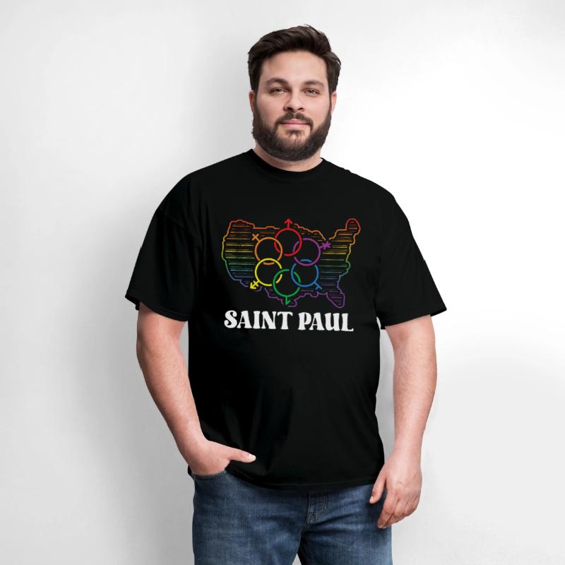 Saint Paul Pride Month Pride Flag LGBT Community L