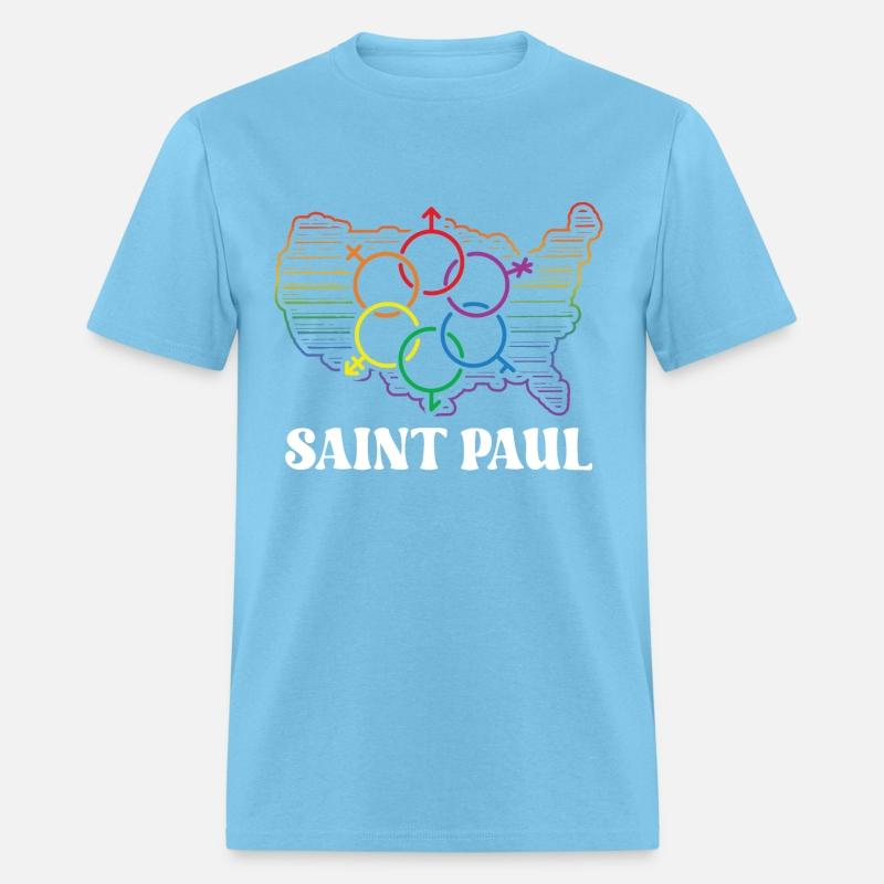 Saint Paul Pride Month Pride Flag LGBT Community L