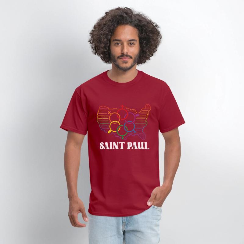 Saint Paul Pride Month Pride Flag LGBT Community L