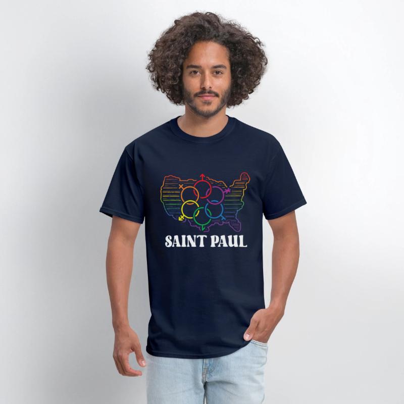Saint Paul Pride Month Pride Flag LGBT Community L