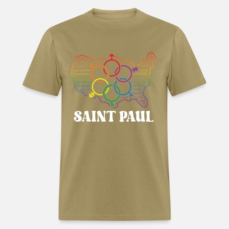Saint Paul Pride Month Pride Flag LGBT Community L