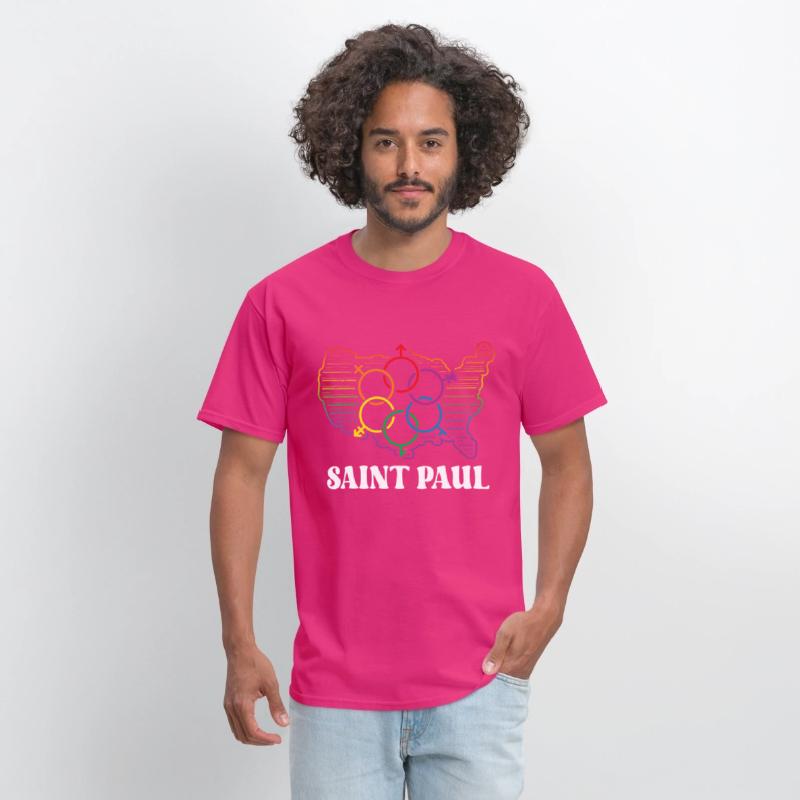 Saint Paul Pride Month Pride Flag LGBT Community L