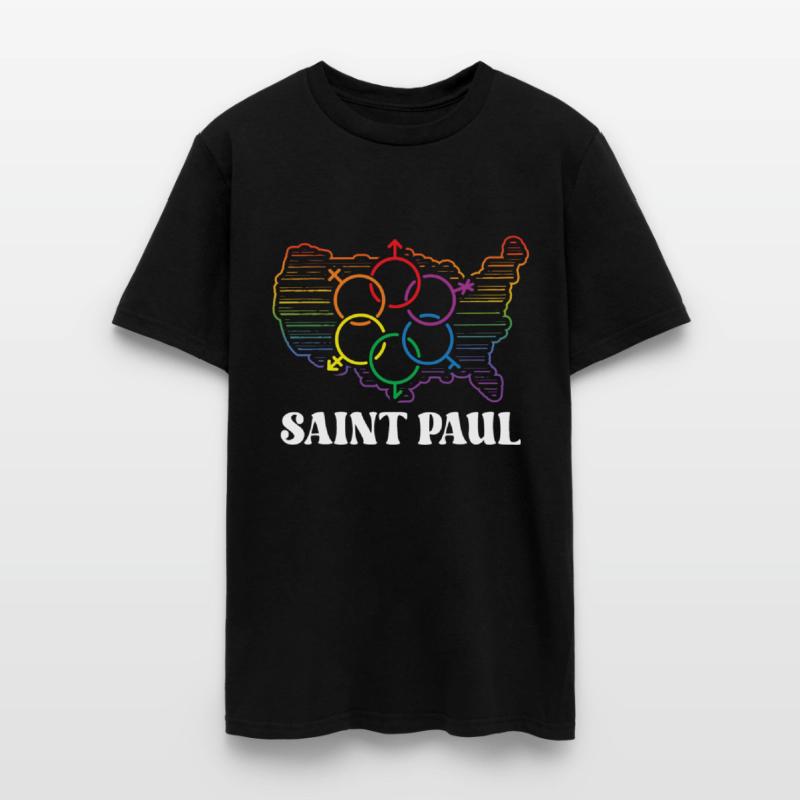 Saint Paul Pride Month Pride Flag LGBT Community L