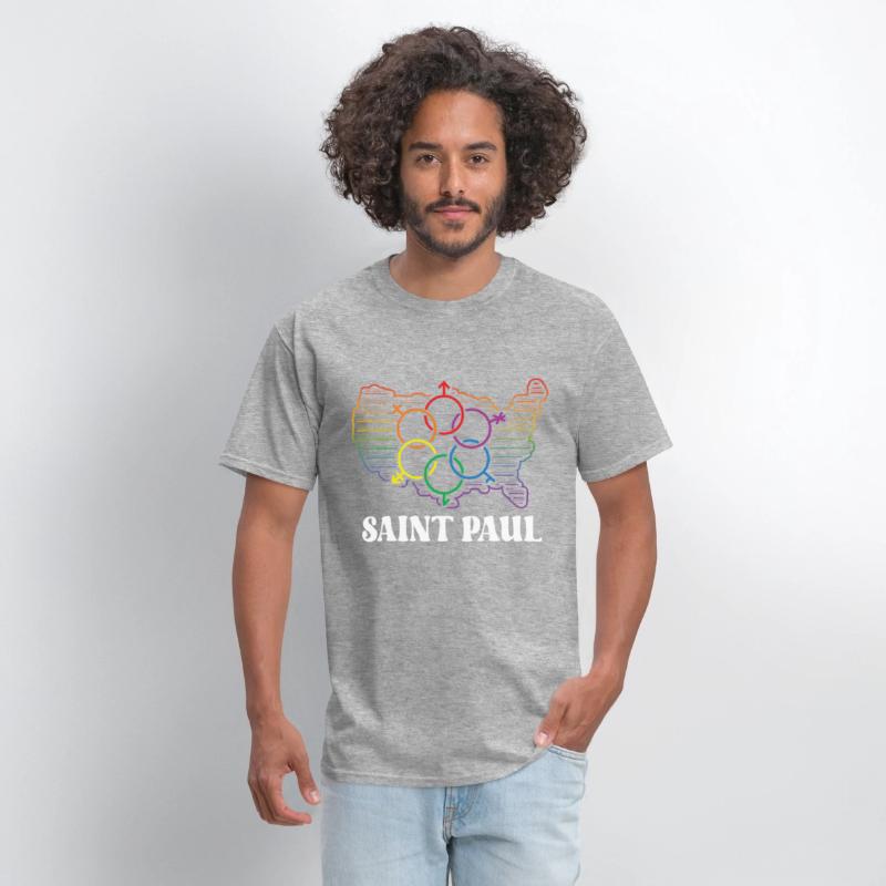 Saint Paul Pride Month Pride Flag LGBT Community L