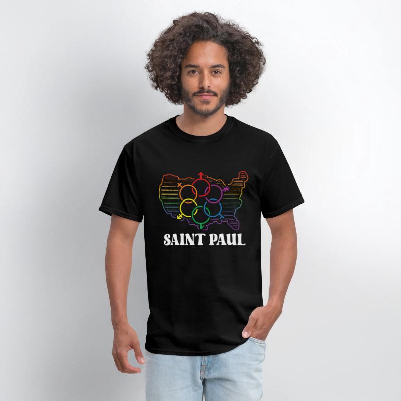 Saint Paul Pride Month Pride Flag LGBT Community L