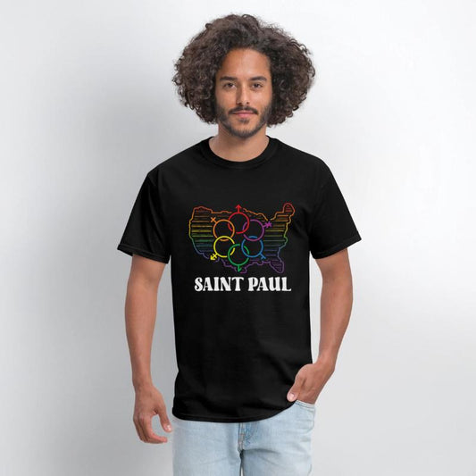 Saint Paul Pride Month Pride Flag LGBT Community L