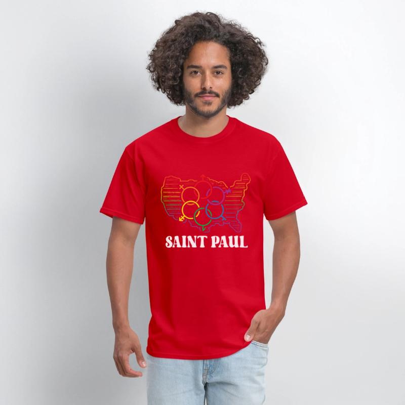 Saint Paul Pride Month Pride Flag LGBT Community L