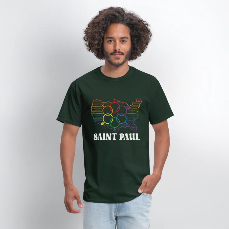 Saint Paul Pride Month Pride Flag LGBT Community L