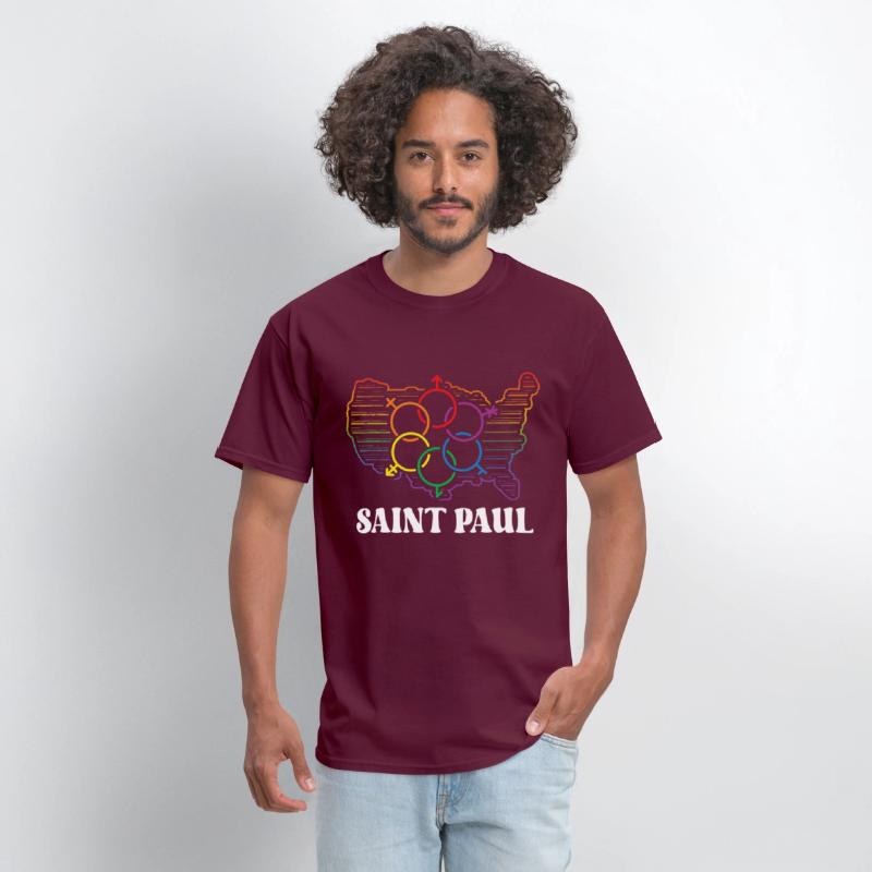 Saint Paul Pride Month Pride Flag LGBT Community L