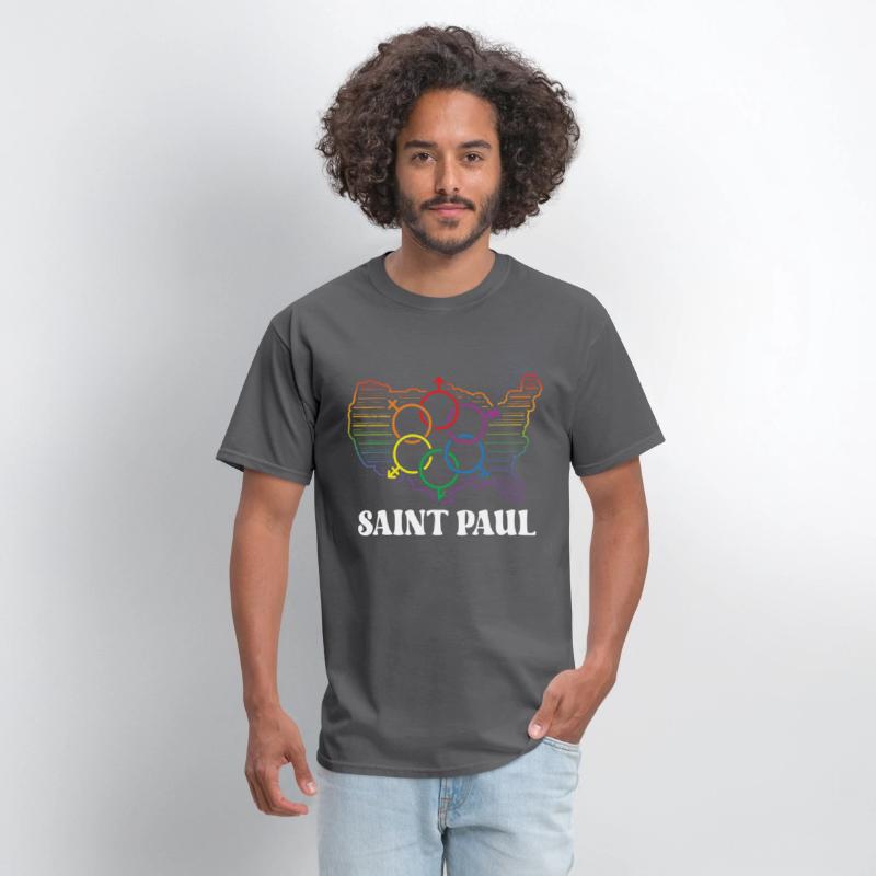 Saint Paul Pride Month Pride Flag LGBT Community L