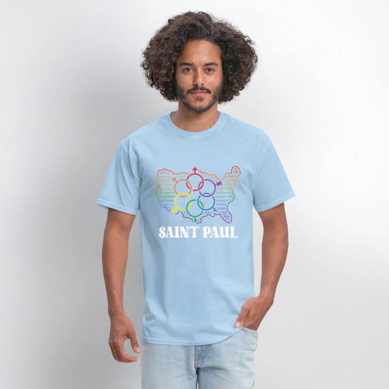 Saint Paul Pride Month Pride Flag LGBT Community L