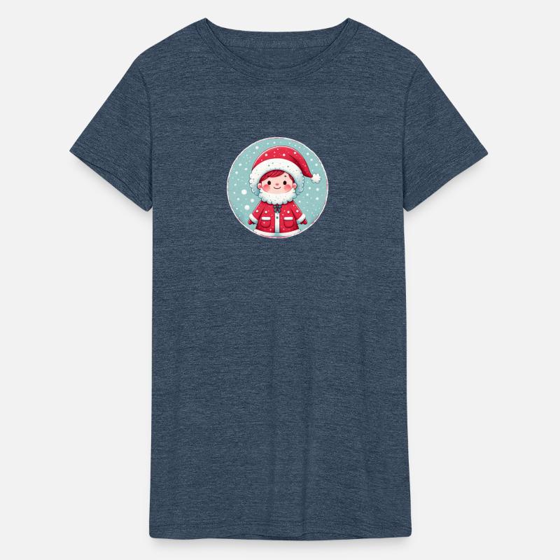 Santa Claus Boy Illustration Funny Christmas